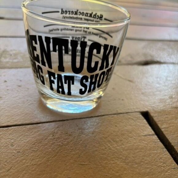 Kentucky Big Fat Shot Glass - Picture 1 of 4
